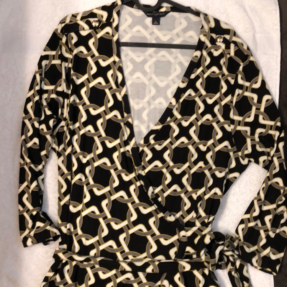 Banana republic wrap dress